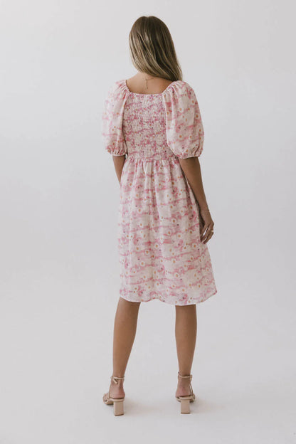 Hannah Floral Midi Dress FINAL SALE