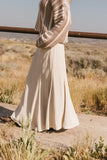 Sunny Maxi Skirt in Taupe FINAL SALE