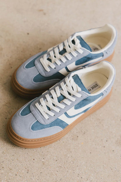 Steve Madden Dodge Platform Sneakers in Blue