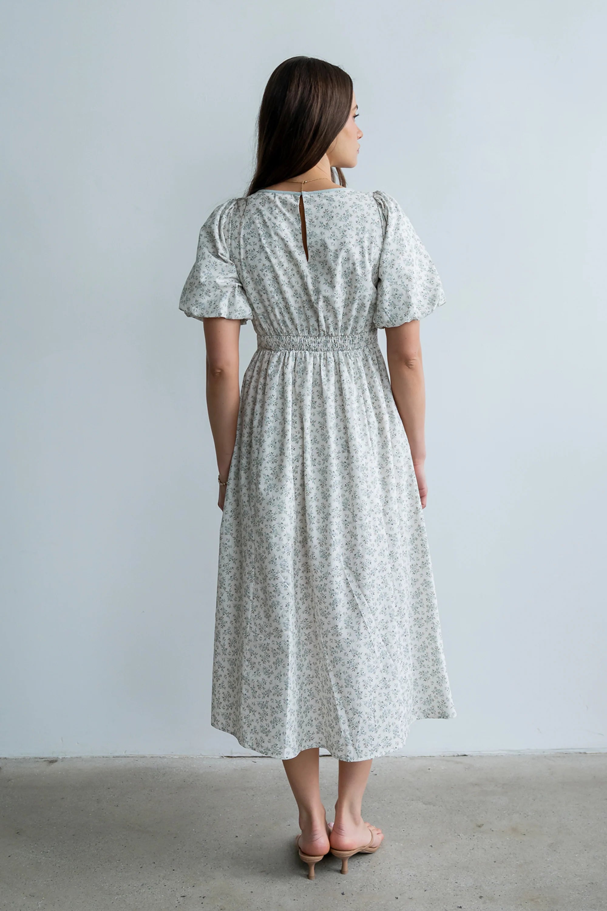 Mason Floral Midi Dress