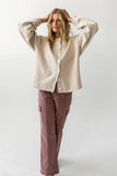 Kaia Knit Cardigan in Oatmeal