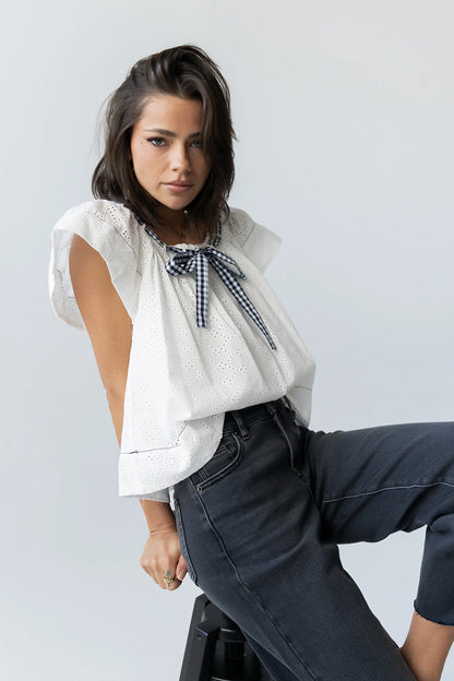 Margot Embroidered Blouse