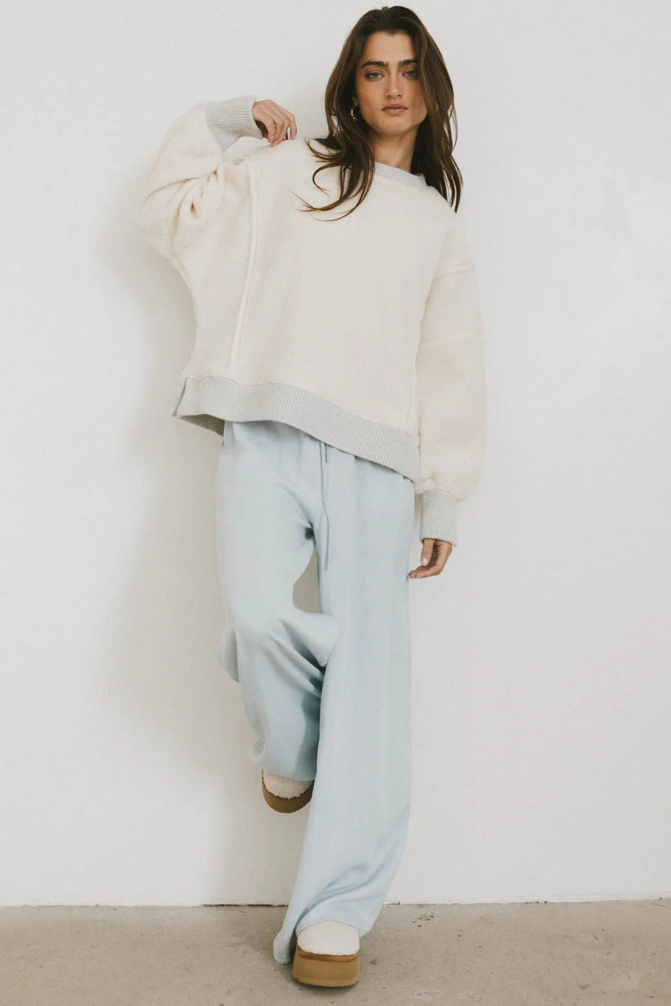 Gracyn Sherpa Crewneck FINAL SALE