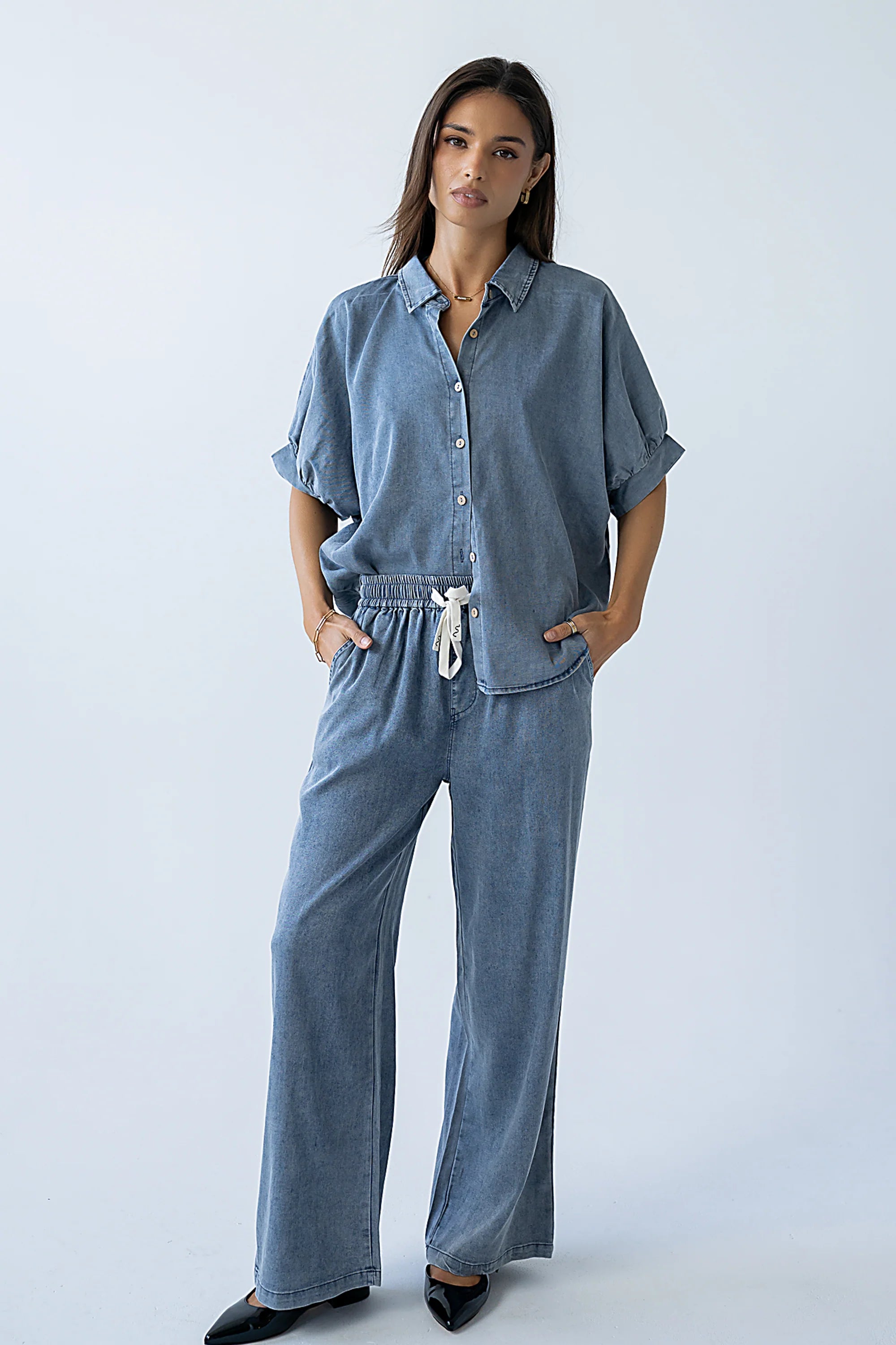 Kessie Button Up