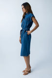 Randall Denim Midi Dress