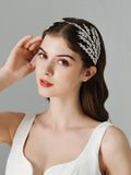 Metal Super Shiny Rhinestone Wide Headband Hair Accessories