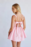 Daisy Square Neck Babydoll Mini Dress