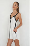 Oak Shift Mini Dress