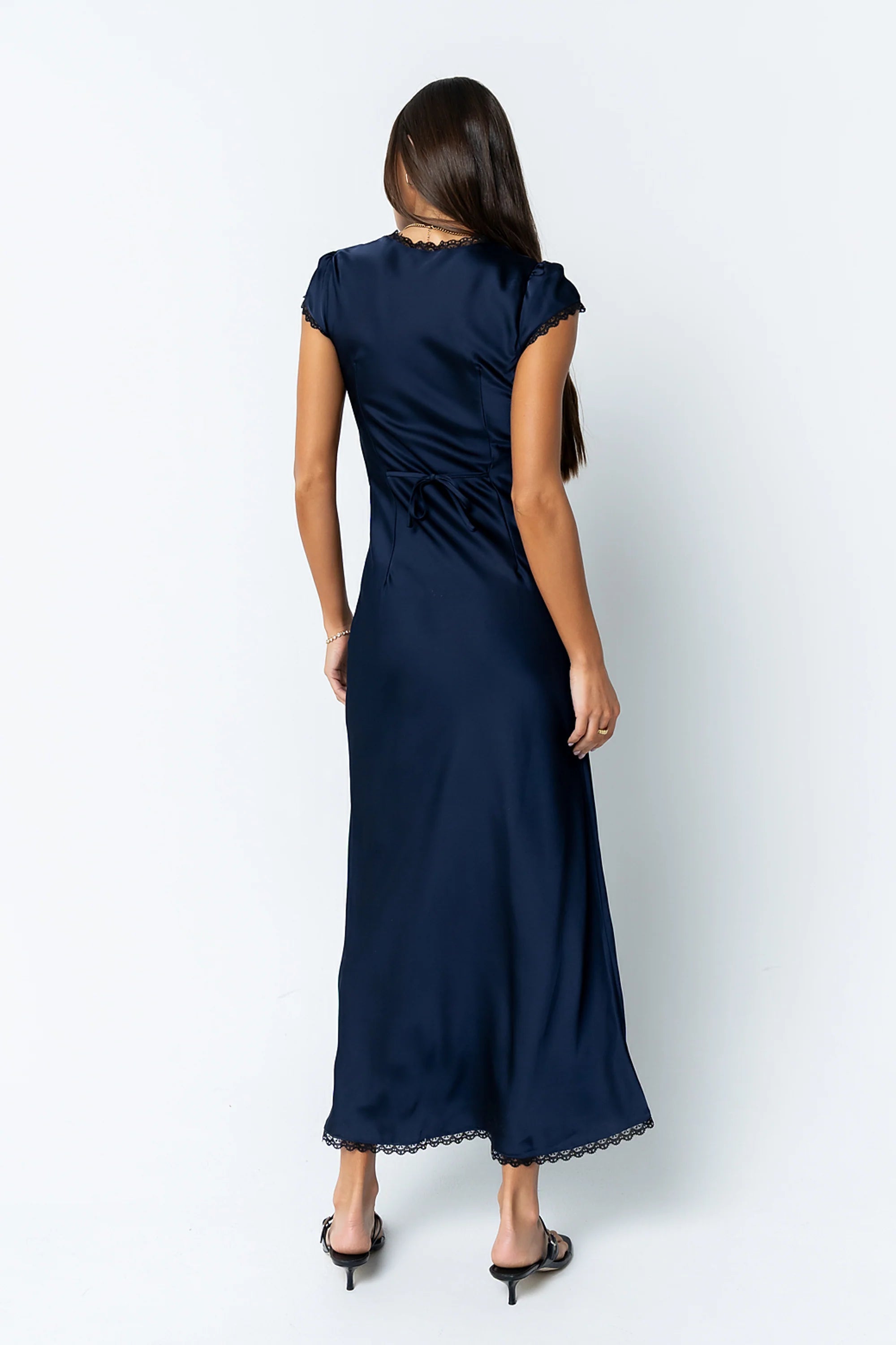 Wrenna Satin Maxi Dress