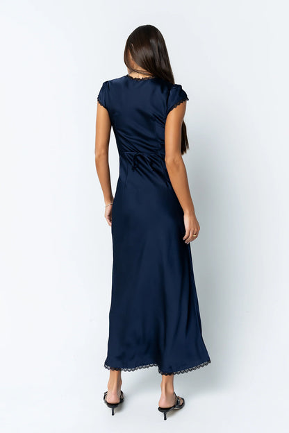 Wrenna Satin Maxi Dress