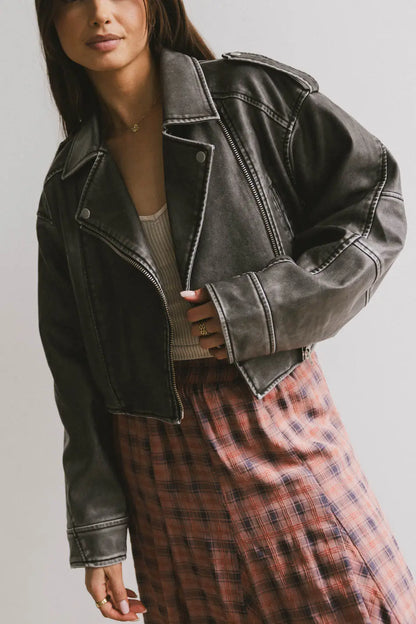 Leif Vegan Moto Jacket FINAL SALE