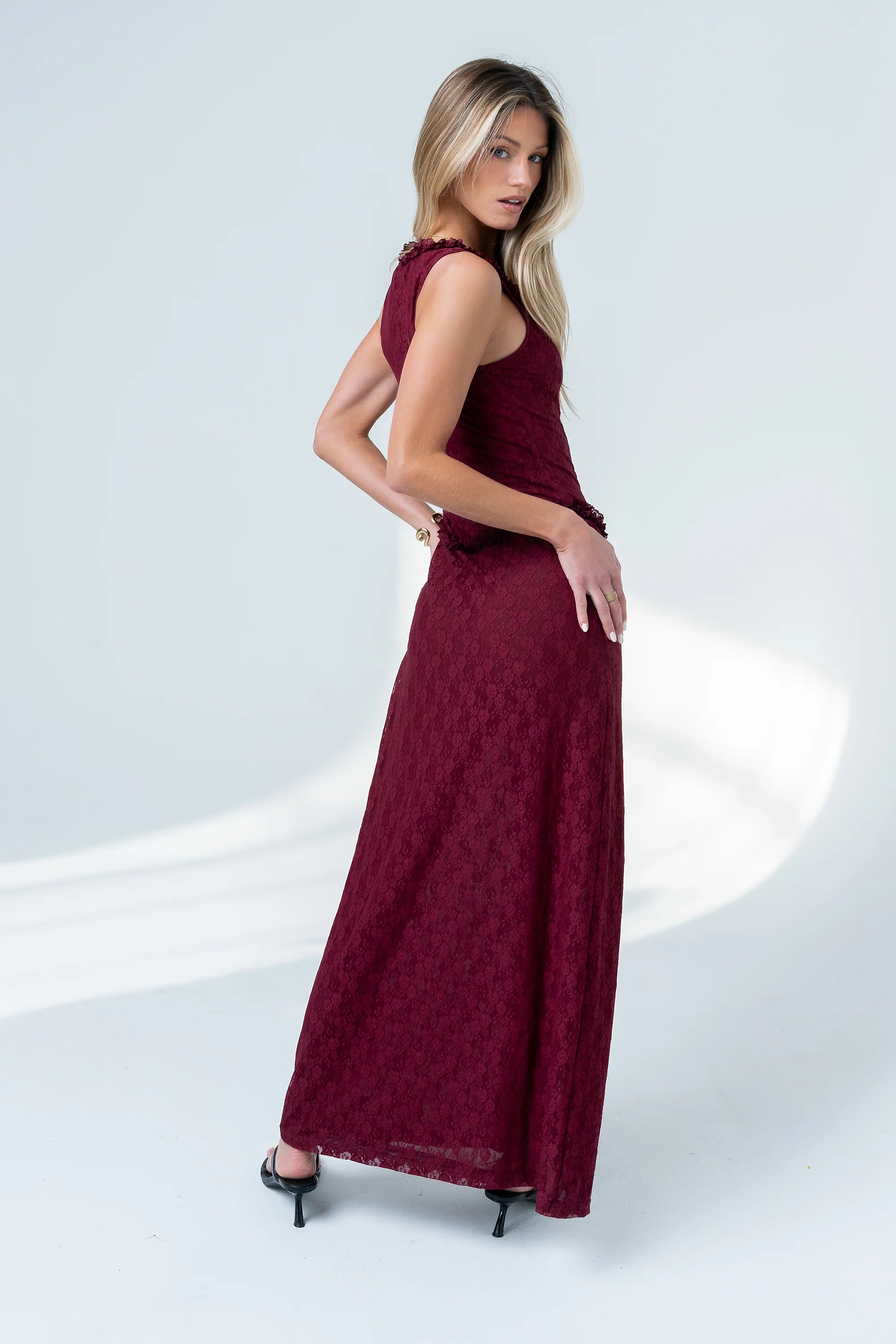 Rendall Lace Maxi Dress