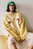 Paula Oversized Jacket in Yellow