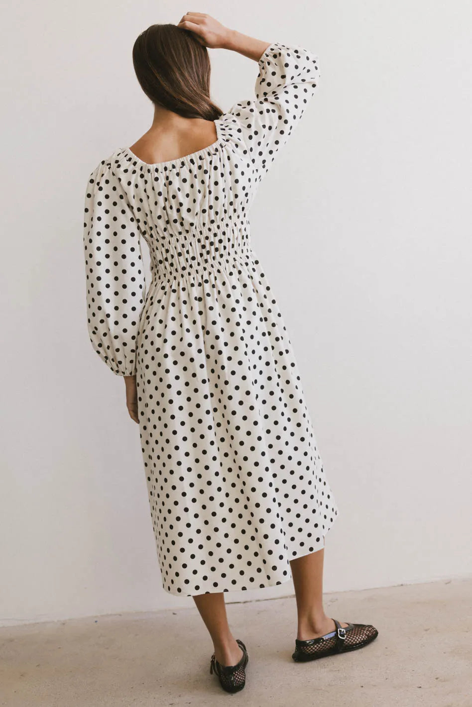 The Velveteen Bow Midi Dress FINAL SALE