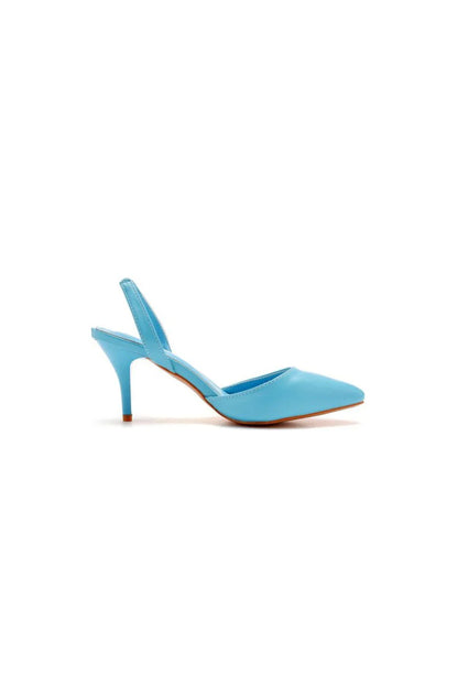 Simple Elegant Pointed Toe Stiletto Slingback High Heels