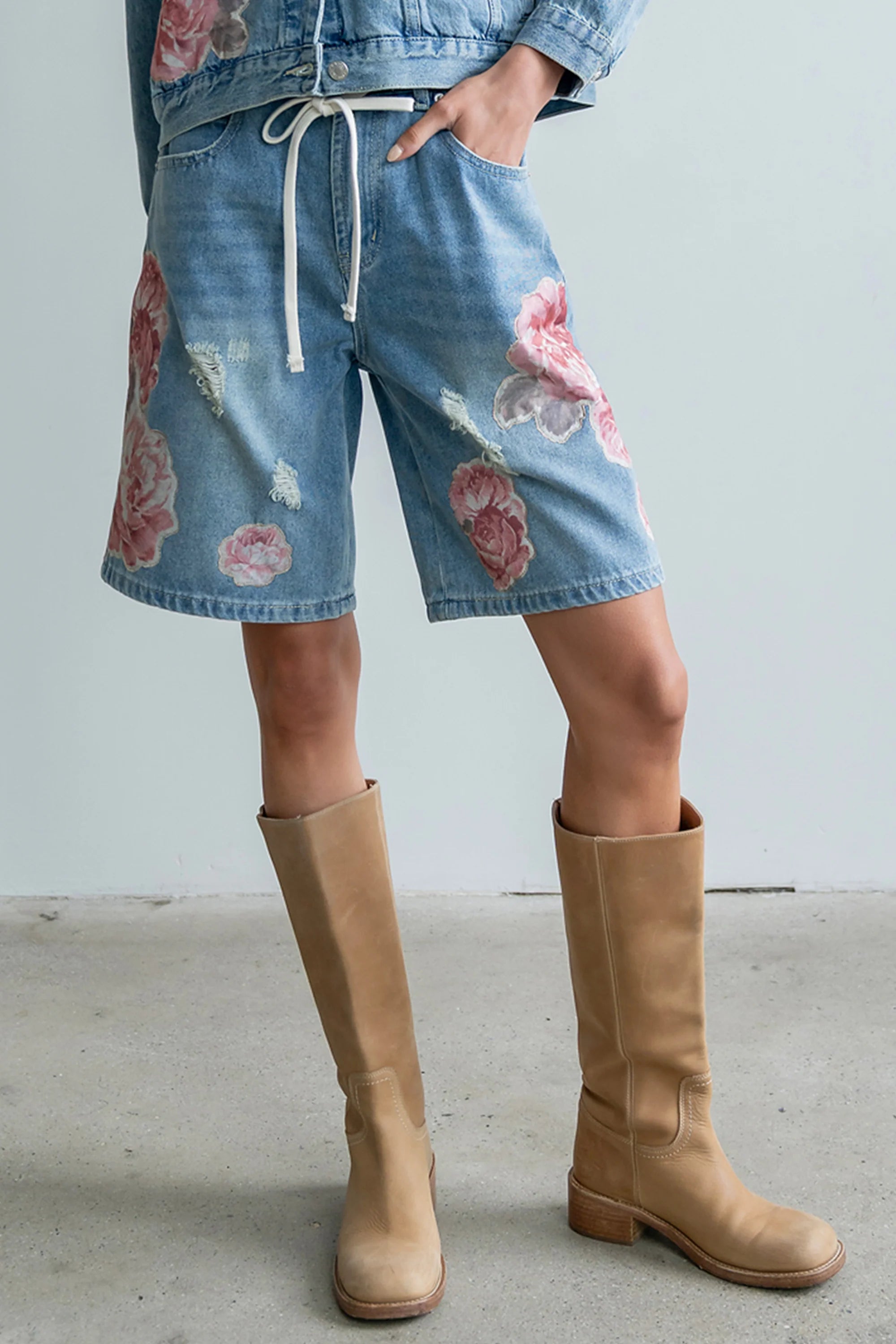 Valarie Floral Bermuda Shorts