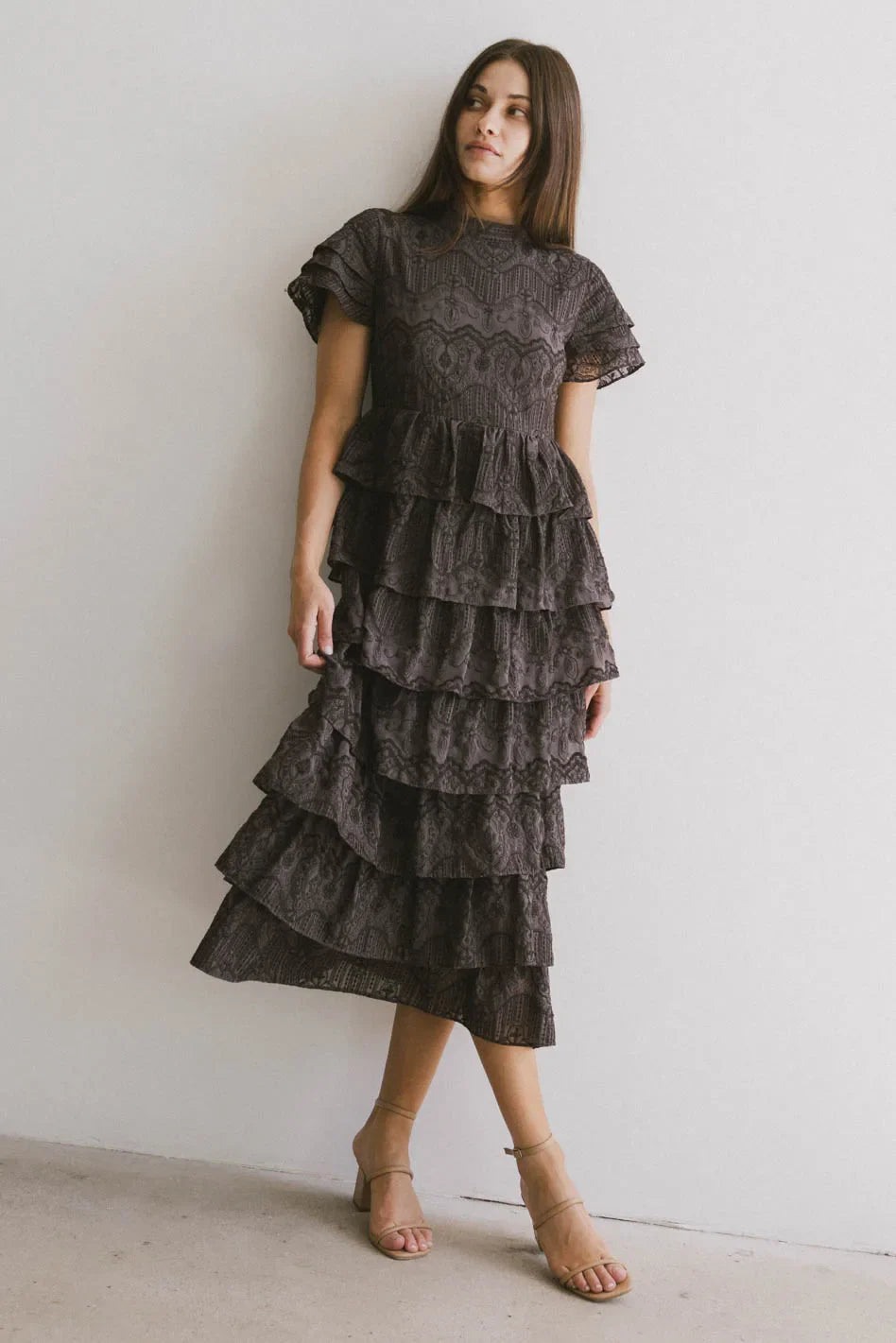 Octavia Tiered Maxi Dress