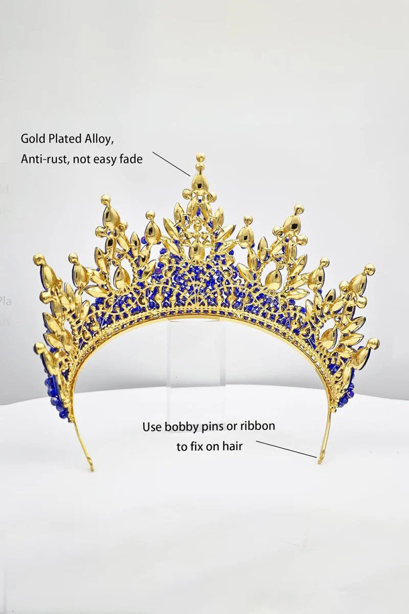 Pink Rhinestone Queen Tiara