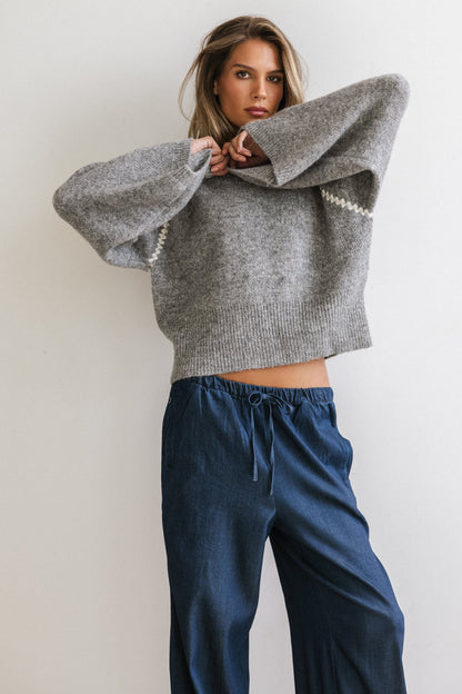 Maddy Ric Rac Knit Sweater