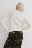 Sheena Quilted Jacket in Ivory FINAL SALE