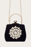 Black Beading Handbag
