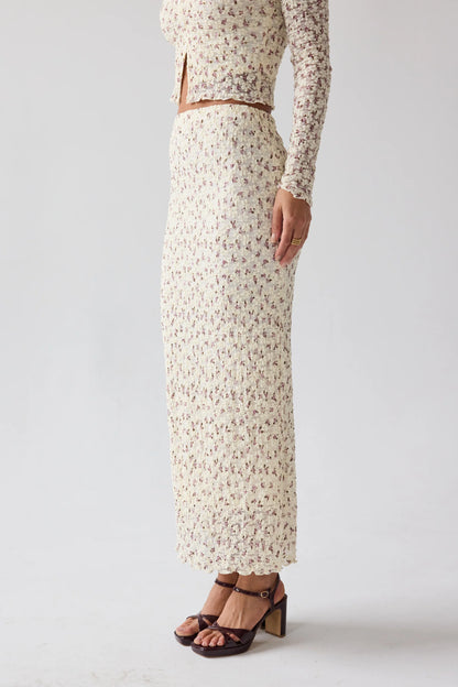 Reggie Floral Maxi Skirt