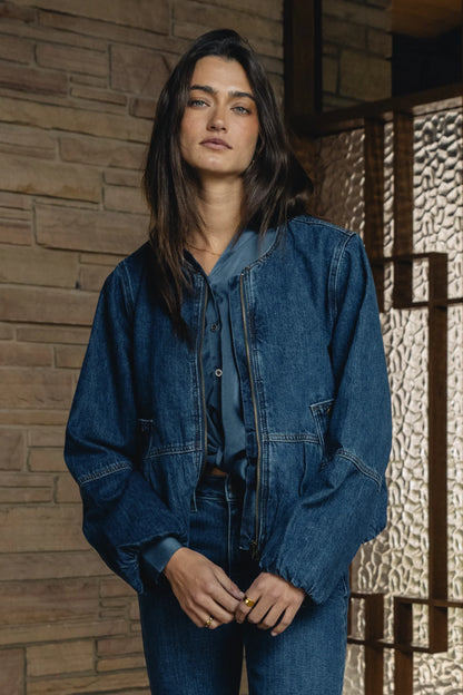 Maggie Denim Bubble Jacket FINAL SALE