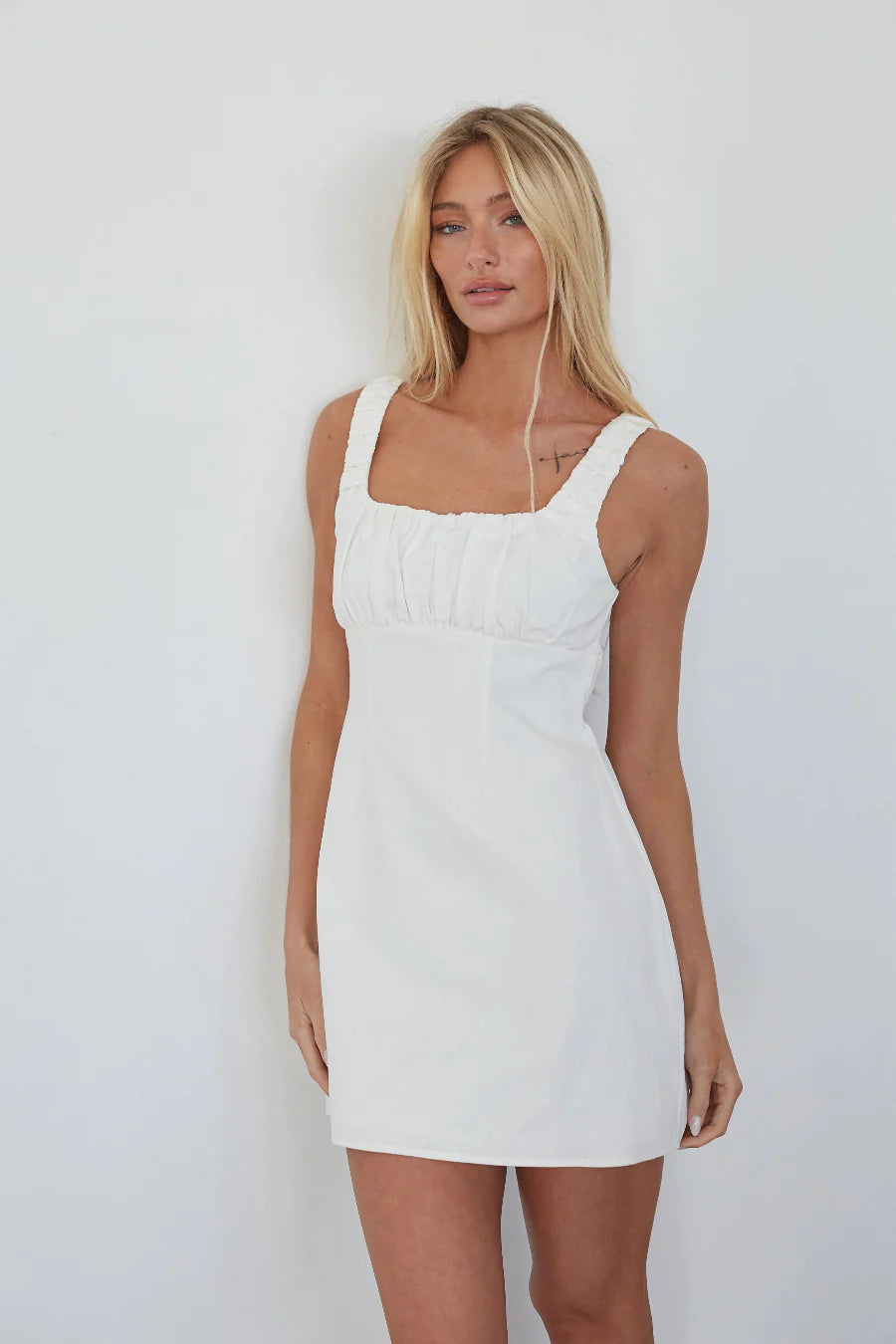 Genessa Linen Mini Dress