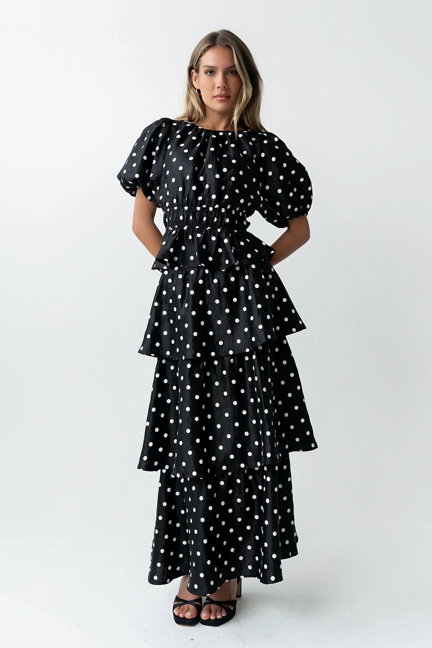 Terri Polka Dot Maxi Skirt FINAL SALE