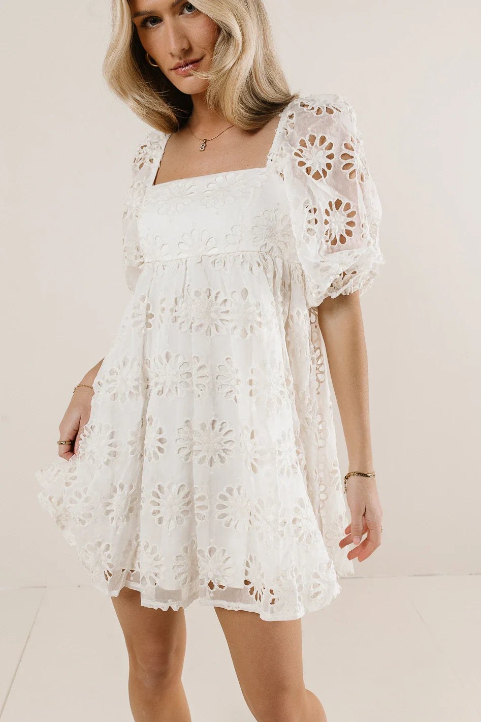 Leda Floral Babydoll Dress FINAL SALE
