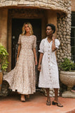 Oaklee Foliate Maxi Dress FINAL SALE