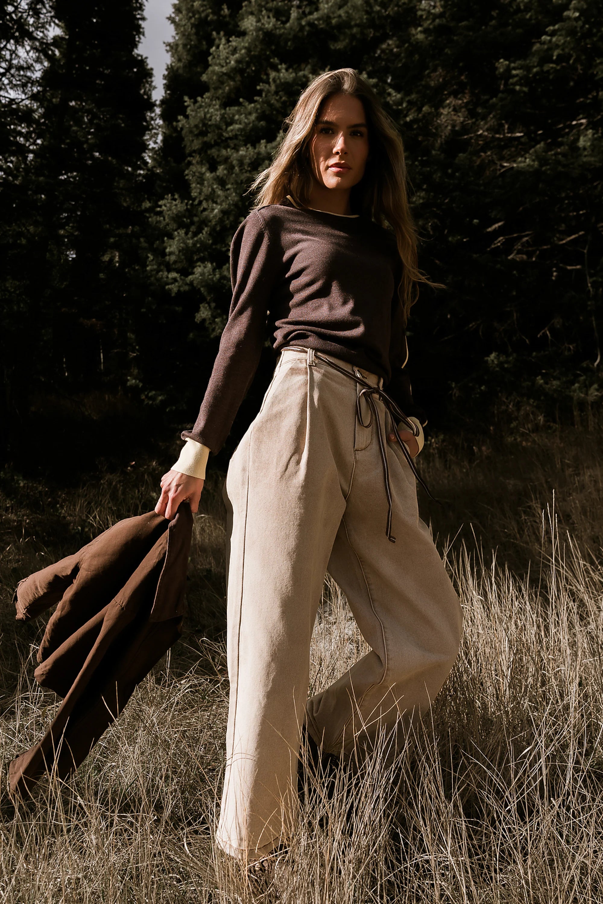 Jovie Pleated Wide Leg Pants