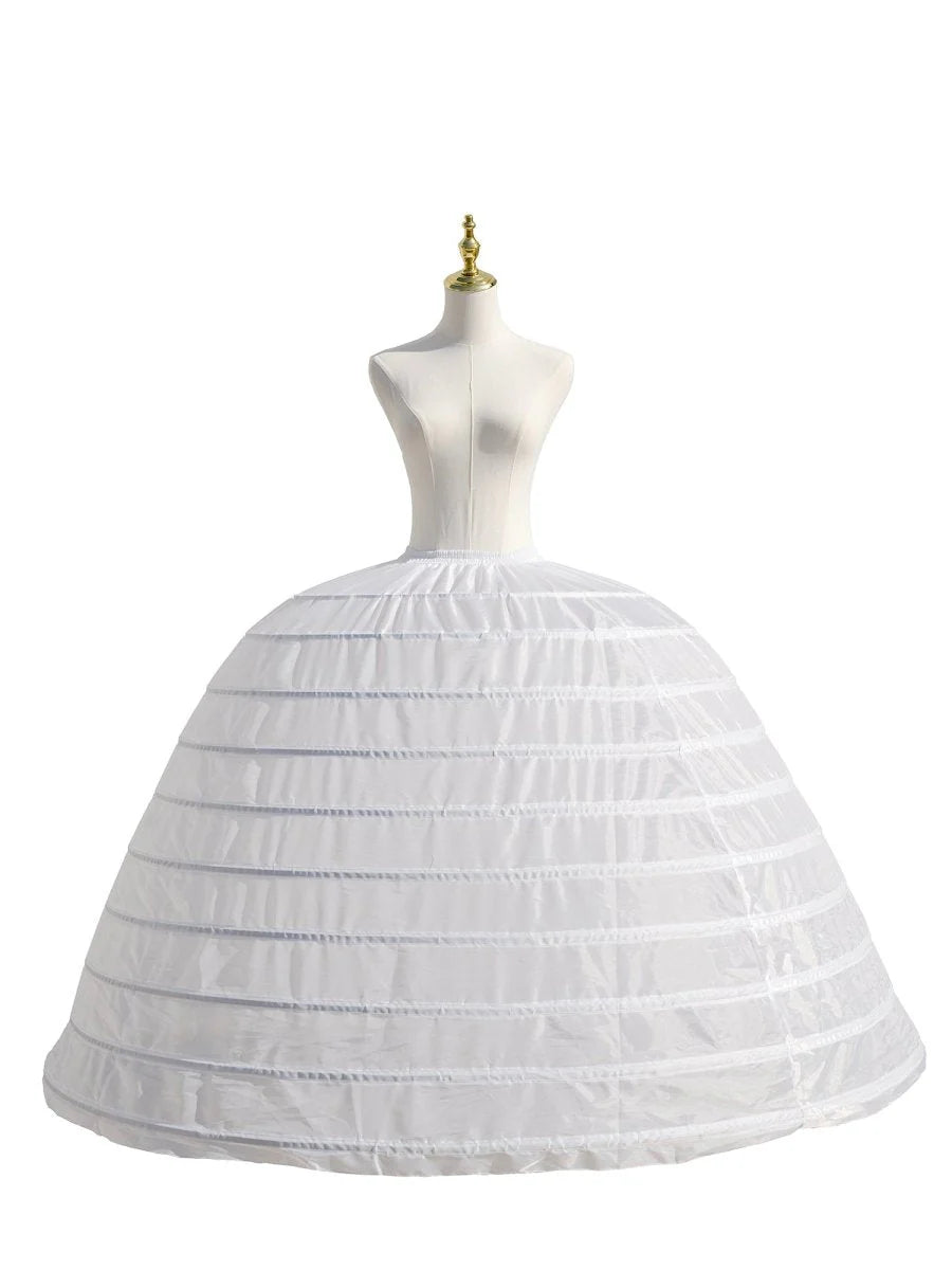 Women Super Deluxe 9 Hoop Petticoats