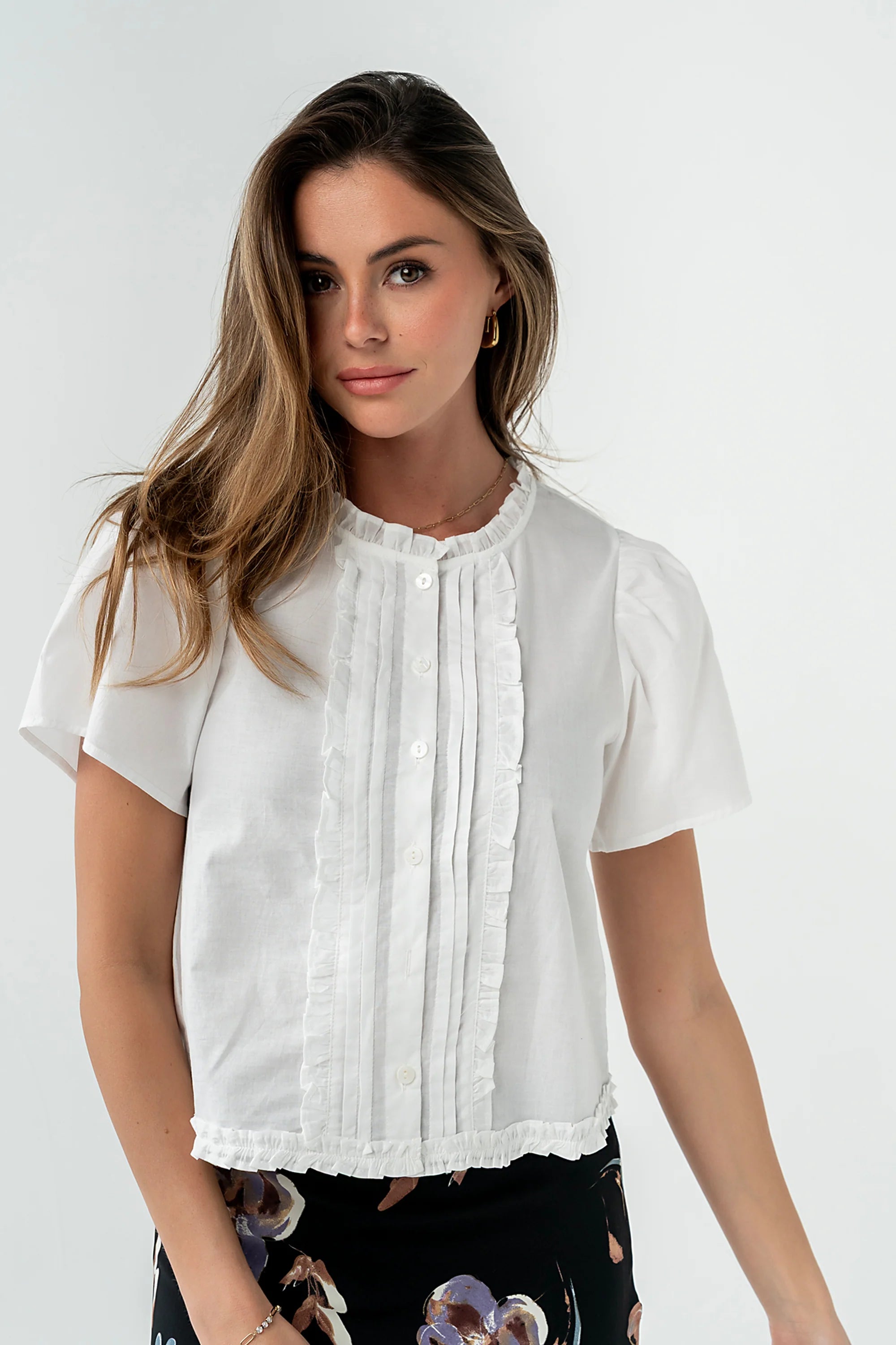 Vince Sheer Blouse