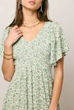 Lily Smocked Midi Dress FINAL SALE