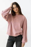 Josey Oversized Sweater in Pink FINAL SALE