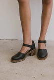 Seychelles Lock and Key Heel in Black