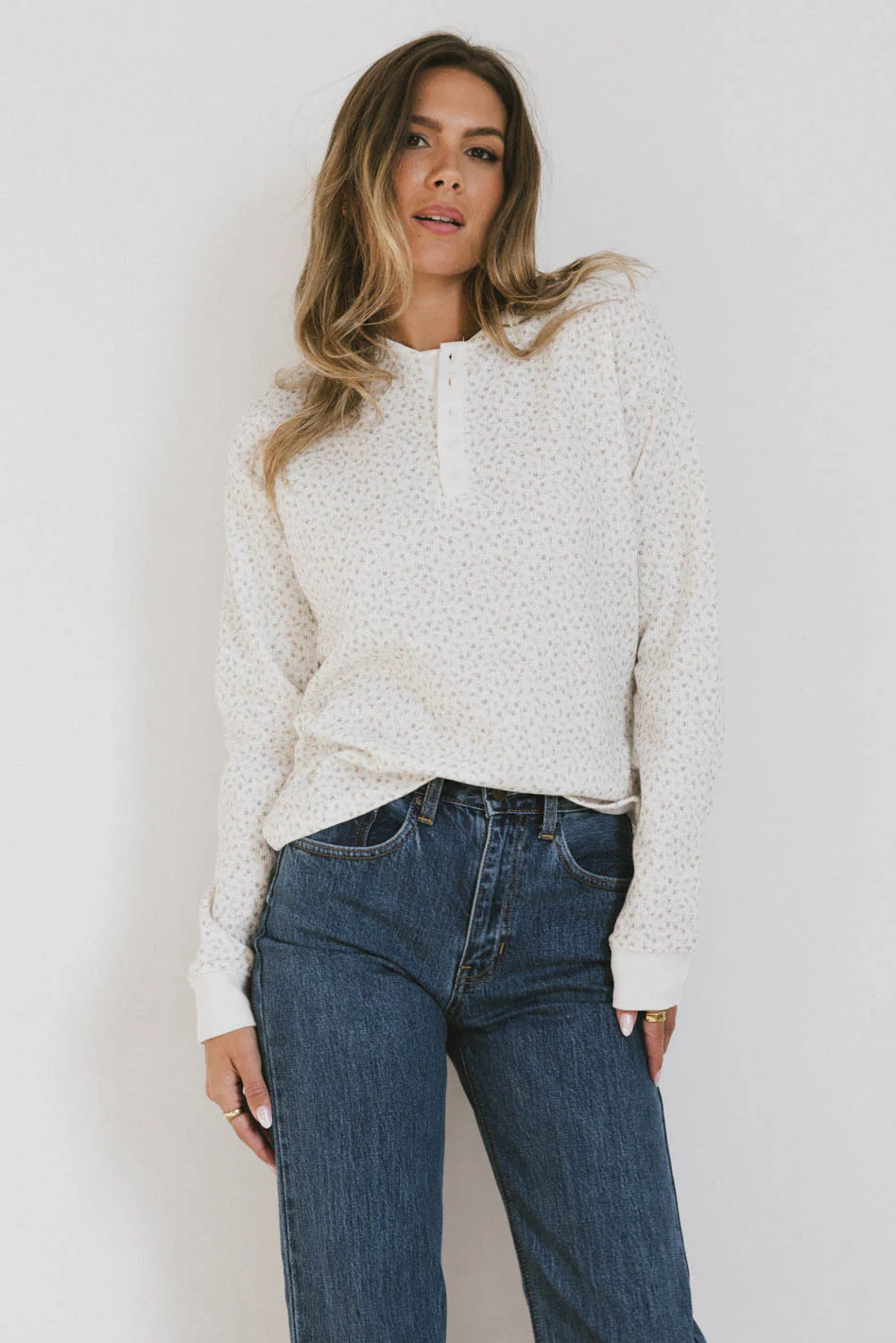 Talithia Floral Knit Top FINAL SALE