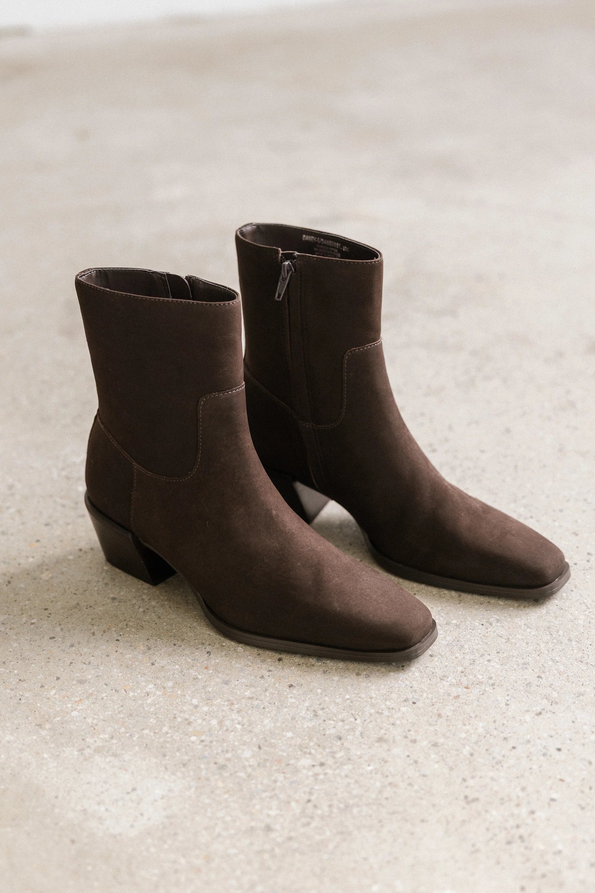 Steve Madden Daney Boots in Brown Suede FINAL SALE