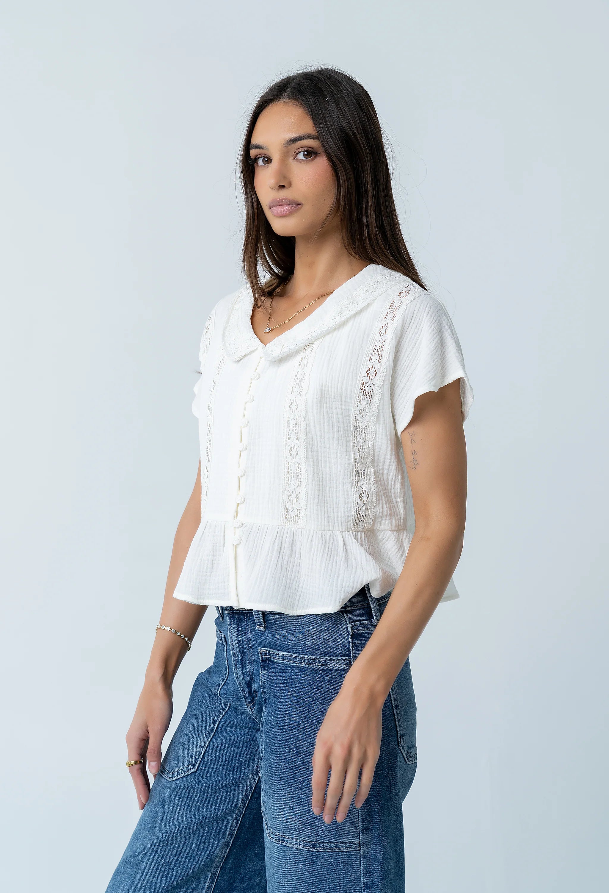 Frida Collared Blouse