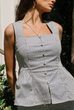 Saylee Gingham Top