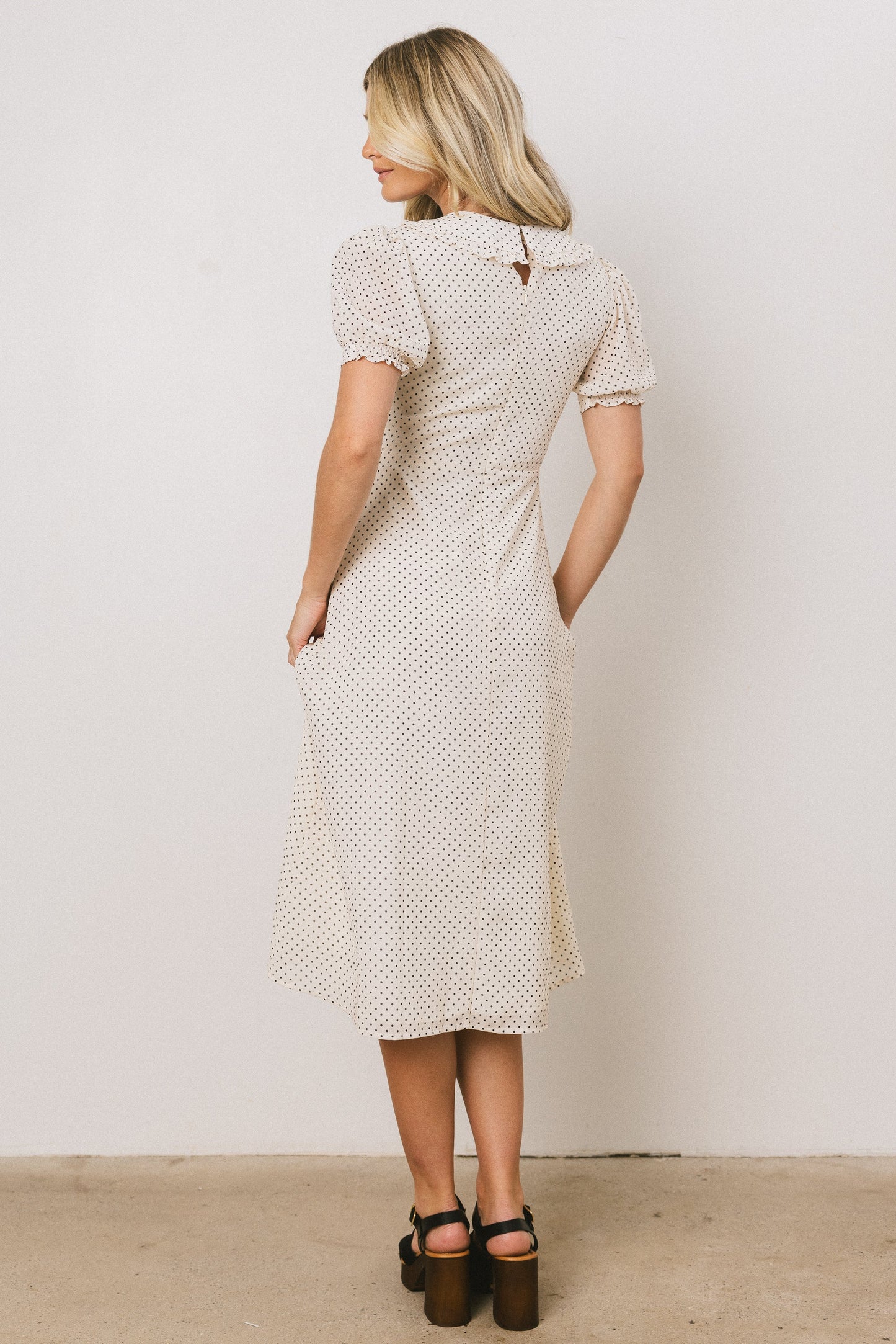 Chloe Polka Dot Midi Dress FINAL SALE