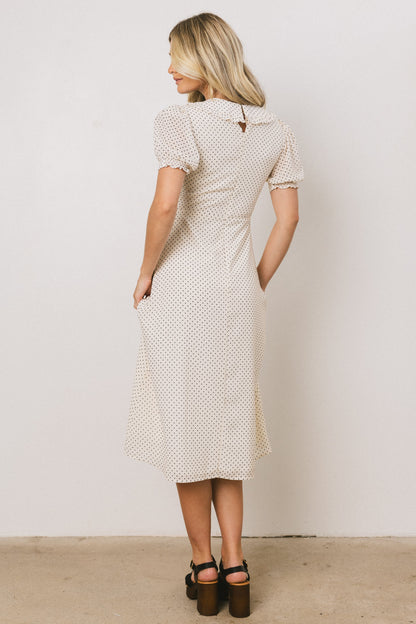 Chloe Polka Dot Midi Dress FINAL SALE