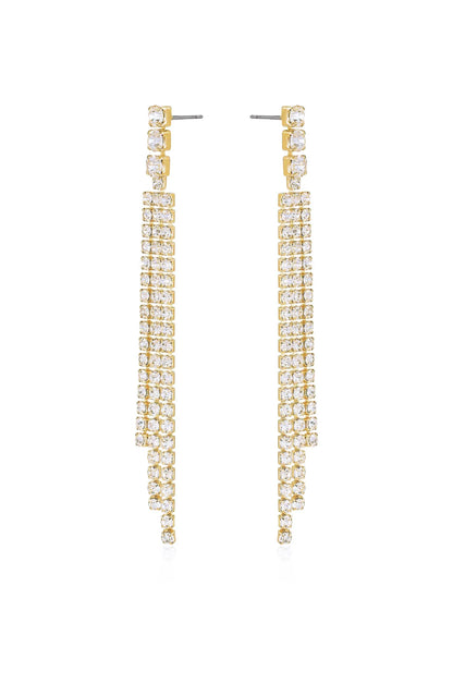 The Moment Crystal Dangle Earrings
