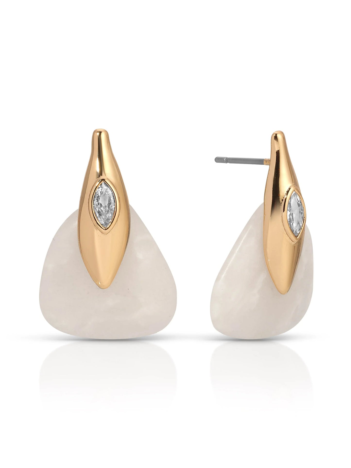 Solstice Earrings in Bone