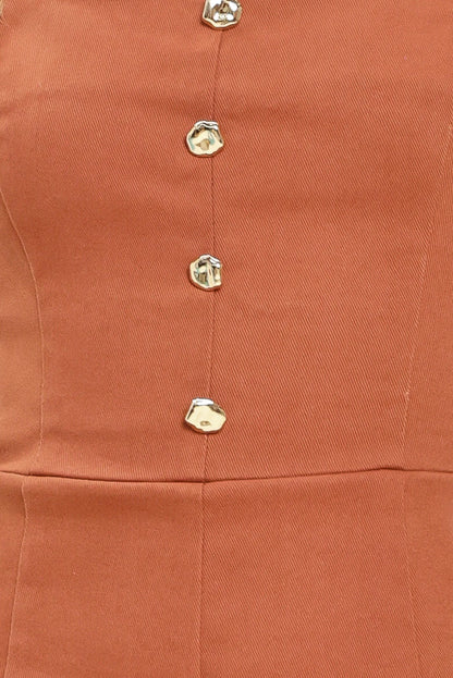 TERRACOTTA CHIC ROMPER