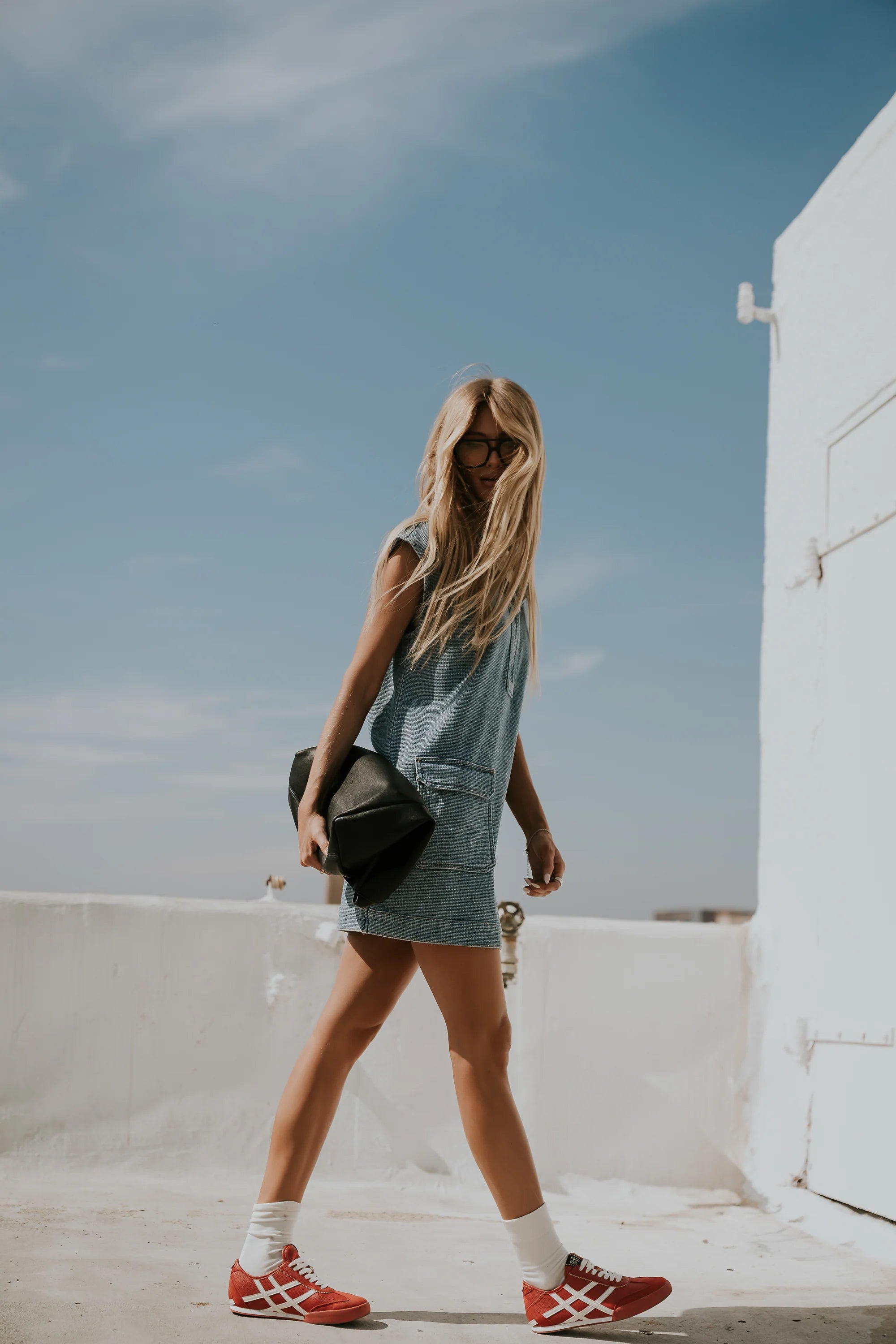 Posie Denim Mini Dress