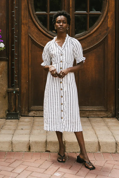 Bextor Striped Midi Dress FINAL SALE