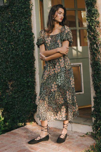 Vienna Floral Maxi Dress FINAL SALE