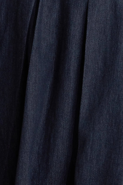 URBAN CORSET DENIM MIDI DRESS